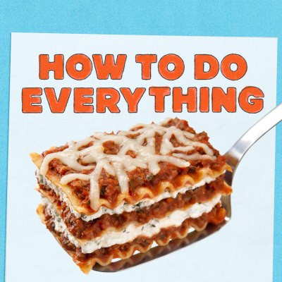 episode HTDE: How To Make Lasagna Without An Oven, with Peter Sagal artwork
