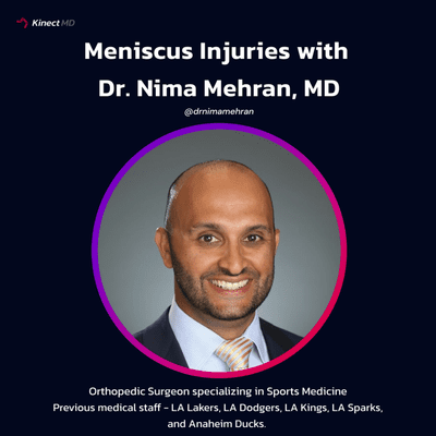 episode Meniscus Injuries with Orthopedic Surgeon Dr. Nima Mehran, MD artwork