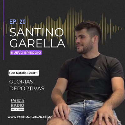 episode Glorias Deportivas – T1 – Ep20: Santino Garella artwork