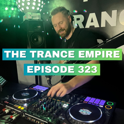 episode THE TRANCE EMPIRE episode 323 with Rodman artwork