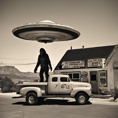 episode Alien Road Trips & Sasquatch Sightings on Route 66 Eps. 452 artwork