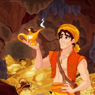 episode Aladino y la lámpara maravillosa artwork