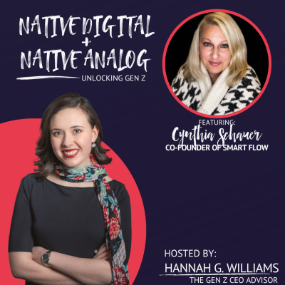 episode Cynthia's 1984: Transforming Students and Organizational Processes for the AI Era, with Cynthia Schauer, Co-Founder of Smart Flow artwork