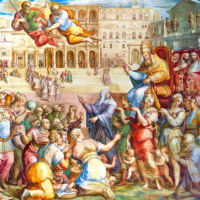 episode ECKE HANSARING #307 - Als der Papst Rom den Rücken kehrte artwork