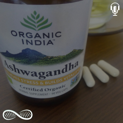 episode Four effects of the anxiolytic adaptogen 🇮🇳 Biohacker Review of ORGANIC INDIA's Ashwagandha artwork