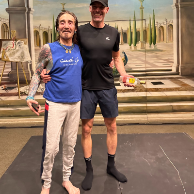 episode Bringing Peace to the Middle East Through Yoga - David Sye artwork