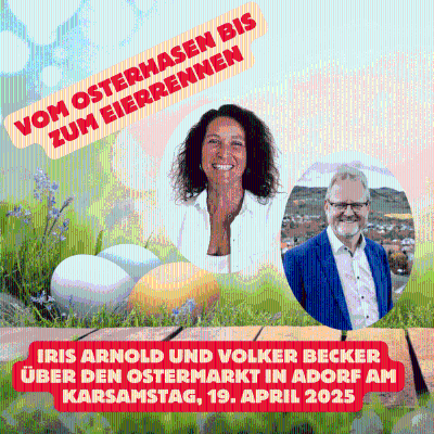 episode Folge 160: Vom Osterhasen bis zum Eierrennen - der Ostermarkt in Adorf am 19. April artwork