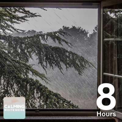 episode Heavy Rain on Cabin Roof for Sleeping | Cozy Rain Sounds (8 Hours) artwork