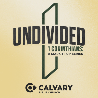 episode What Love is: 1 Corinthians 13:1-3, 8-13 - Undivided – 1 Corinthians: A Mark-It-Up Series artwork