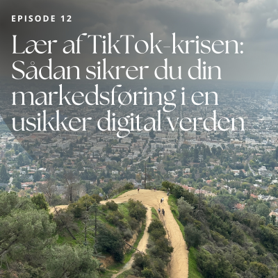 episode 12. Lær af TikTok-krisen: Sådan sikrer du din markedsføring i en usikker digital verden artwork