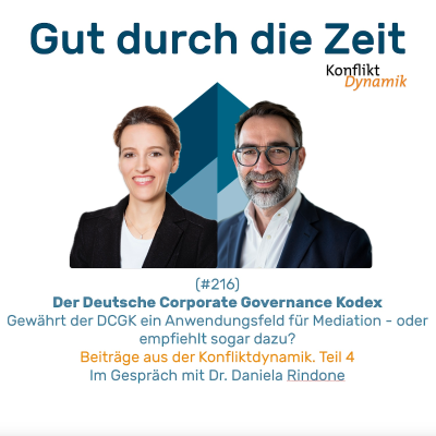 episode #216 GddZ - Der Deutsche Corporate Governance Kodex. Im Gespräch mit Dr. Daniela Rindone artwork