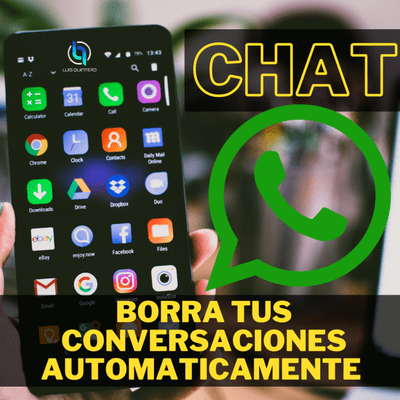 episode Borra tus conversaciones de whatsapp automaticamente artwork