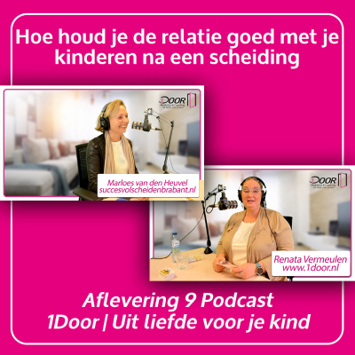 episode 9. Hoe houd je de relatie goed met je kinderen na een scheiding artwork