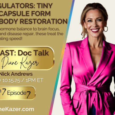 episode MEET BIOREGULATORS: TINY PEPTIDES IN CAPSULE FORM FOR WHOLE BODY RESTORATION artwork