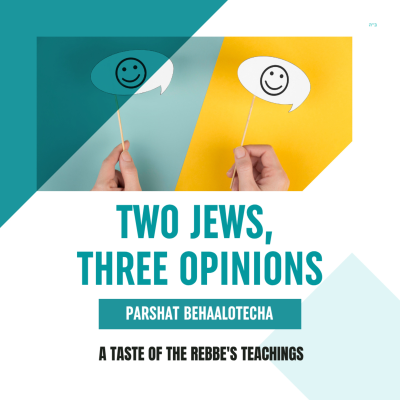 episode Torah Class - Parshat Behaalotecha: Two Jews, Three Opinions artwork