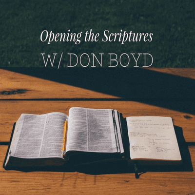 Opening the Scriptures