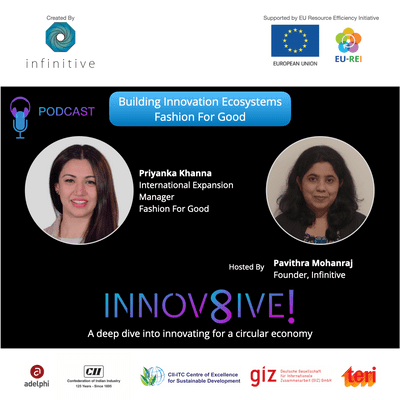 episode Building Innovation Ecosystems - Fashion for Good artwork