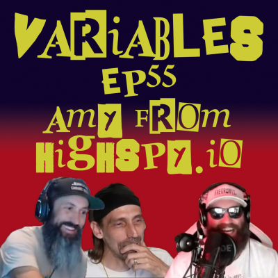 episode VARIABLES Podcast Ep. 55 - Amy from HighSpy.io artwork