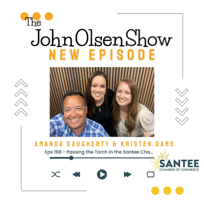 episode Passing the Torch in the Santee Chamber of Commerce with Amanda Daugherty & Kristen Dare artwork