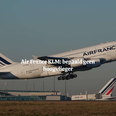 episode Air France KLM: bepaald geen hoogvlieger artwork