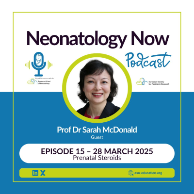 episode Prenatal Steroids with Prof Dr Sarah McDonald artwork