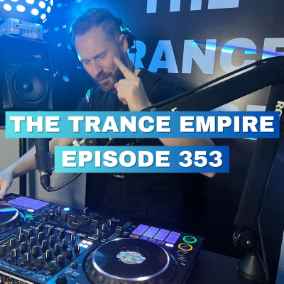 episode THE TRANCE EMPIRE episode 353 with Rodman artwork