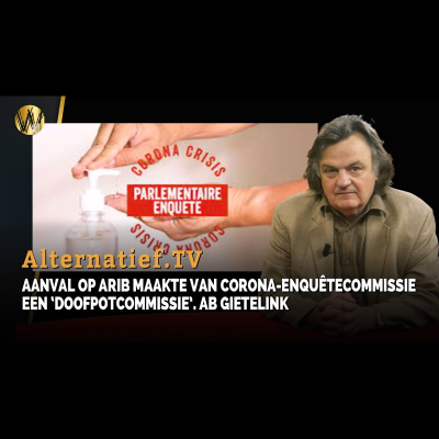 episode Aanval op Arib maakte van corona-enquêtecommissie een ‘doofpotcommissie’. Ab Gietelink artwork