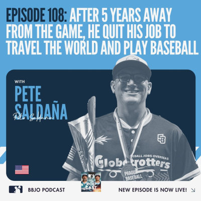 episode After five years away from the game, he quit his job to travel the world and play baseball artwork
