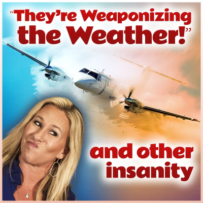 episode "They're Weaponizing the Weather!" (and other insanity) artwork