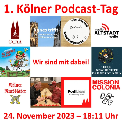 episode Agnes trifft den 1. Kölner Podcasttag artwork