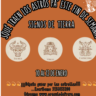 episode SIGNOS TIERRA ♑️♉️♍️...MENSAJES PA' TI FIN DE SEMANA 10 DE ENERO artwork