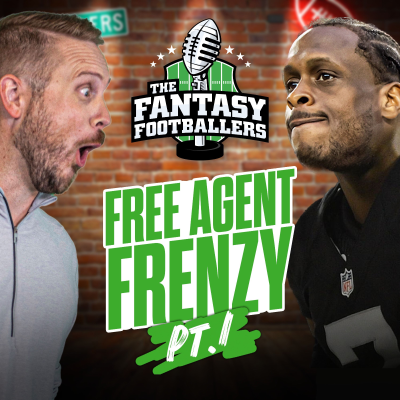 episode Free Agent Frenzy! + Big Trades - Fantasy Football Podcast for 3/11 artwork