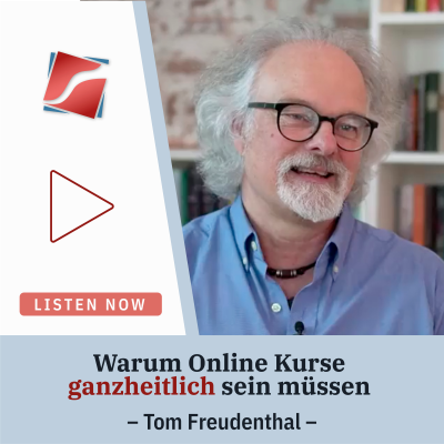 episode Warum Online Kurse ganzheitlich sein müssen artwork