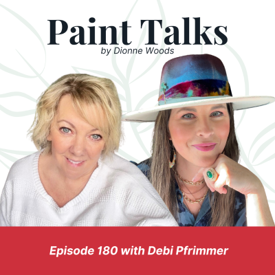 episode Ep 180 Debi Primmer of Elsie Lane Art Garage on Building Layers of Creativity artwork