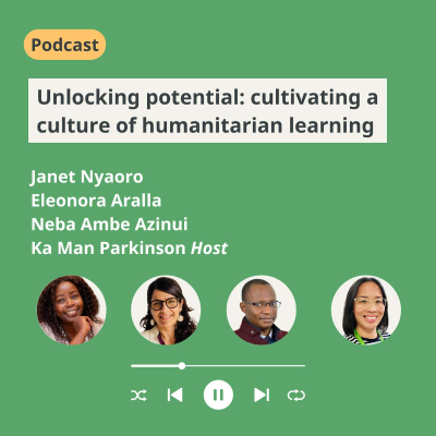 episode Unlocking potential: cultivating a culture of humanitarian learning artwork