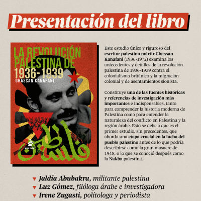 episode Presentación del libro La revolución Palestina de 1936-1939.Ghassan Kanafani artwork
