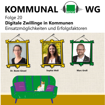 episode Folge 20: Digitale Zwillinge in Kommunen. Einsatzmöglichkeiten und Erfolgsfaktoren artwork