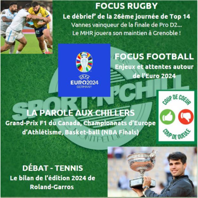 episode Sport'n'Chill S09E29 - Lundi 10 Juin artwork
