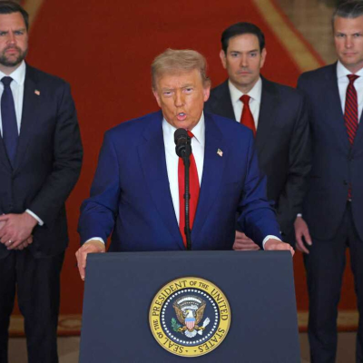 episode June 22, 2025 - Trump reveals his bluff, attacking Iran & destroying key nuclear sites artwork