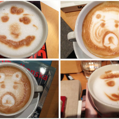 episode Latte art, djävulsböcker och flygplansmat artwork