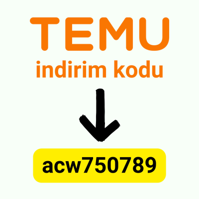 Temu İndirim Kodu Ekleme: acw750789