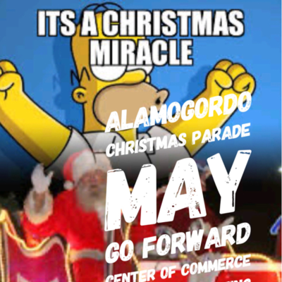 episode Alamogordo Center of Commerce Christmas Parade Special Board Meeting artwork