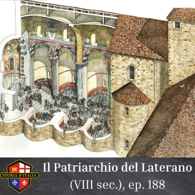 episode Il Patriarchio del Laterano (VIII secolo), ep. 188 con Giuliana Massimo artwork