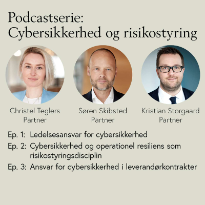 episode Podcastserie: Cybersikkerhed og risikostyring artwork