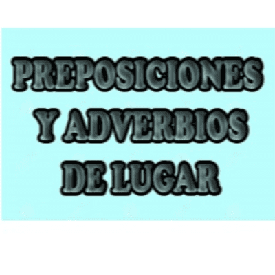 episode Preposiciones y adverbios de lugar. Español artwork