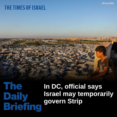 episode Day 641 - In DC, official says Israel may temporarily govern Strip artwork