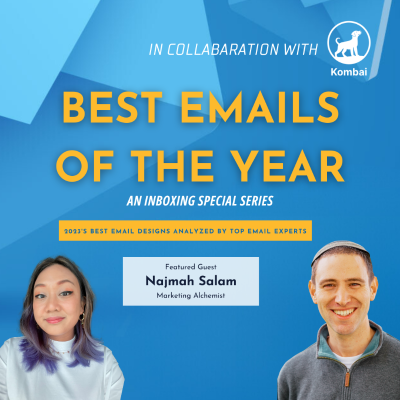 episode Exploring 2023's Best Emails with Naj Salam artwork