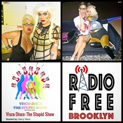 episode Visco Disco:The Stupid Show 8/26/16 Sharon Needles Gerry Visco artwork