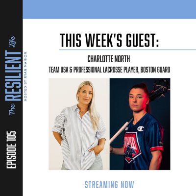 episode Lacrosse Legend Charlotte North on Grit, Goals & Greatness artwork