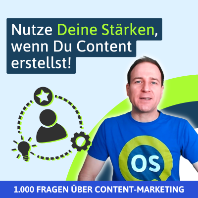 episode Deine Stärken für Deinen Content nutzen! artwork